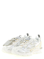 Off-White White Polyethylene Athletic Sneakers