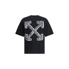 Off-White Scribble Arrow Skate Logo T-Shirt - T-Shirts