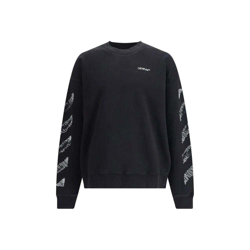 Off-White Scribble Diag Skate Crewneck - Sweatshirts
