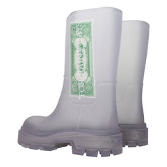 Off-White atlagos PVC boksz cipok