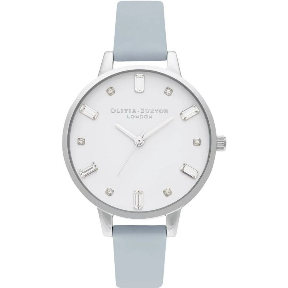 Olivia Burton Blue Artificial Leather Watch