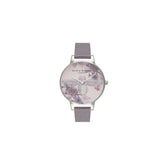 Olivia Burton Gray Artificial Leather Watch