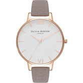 Olivia Burton Gray Artificial Leather Watch
