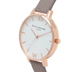 Olivia Burton Gray Artificial Leather Watch - Watches
