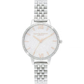 Olivia Burton Silver Stainless Steel Watch