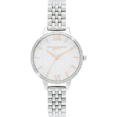 Olivia Burton Silver Stainless Steel Watch