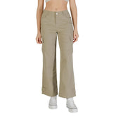 Only Beige Cotton Pant - Cargo Pants