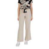 Only Beige Linen Pant - Trousers