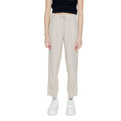 Only Beige Linen Pant - Trousers