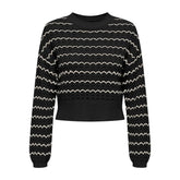 Only Black Cotton Sweater - IT42|M - Sweaters