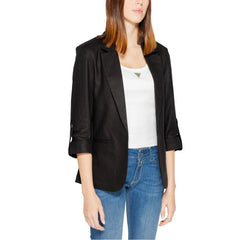 Only Black Linen Blazer - IT38|XS - Coats & Jackets