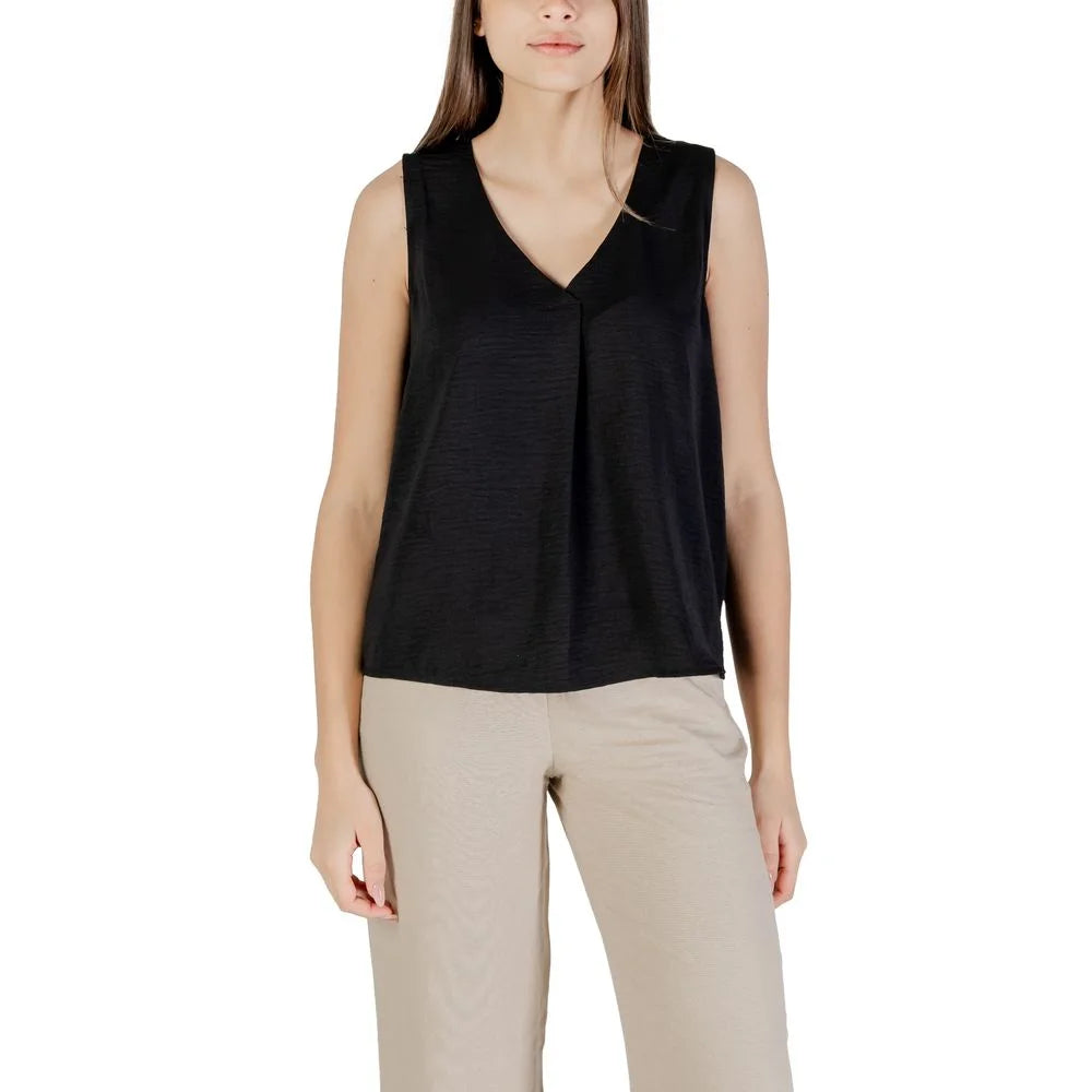 Only Black Recycled Polyester Tank Top - XXL - Tank Tops