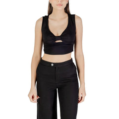 Only Black Viscose Top - Tank Tops