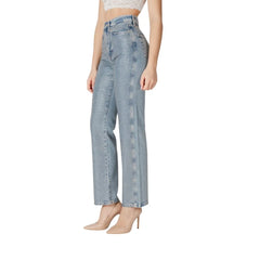 Only Blue Cotton Mom Jean - Jeans