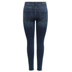 Only Blue Cotton Skinny Jean - Jeans