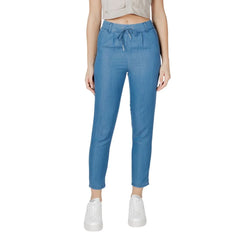 Only Blue Lyocell Pant - Trousers