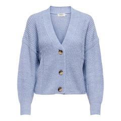 Only Blue Marabou Cardigan - IT44|L - Cardigans