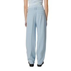 Only Blue Polyester Pant - 38/32 (W42) - Trousers