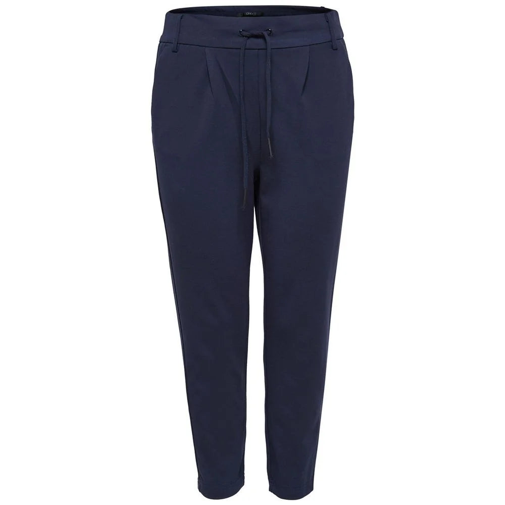 Only Blue Viscose Pant - Joggers