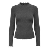 Only Gray Polyester Turtleneck - IT38|XS - Sweaters
