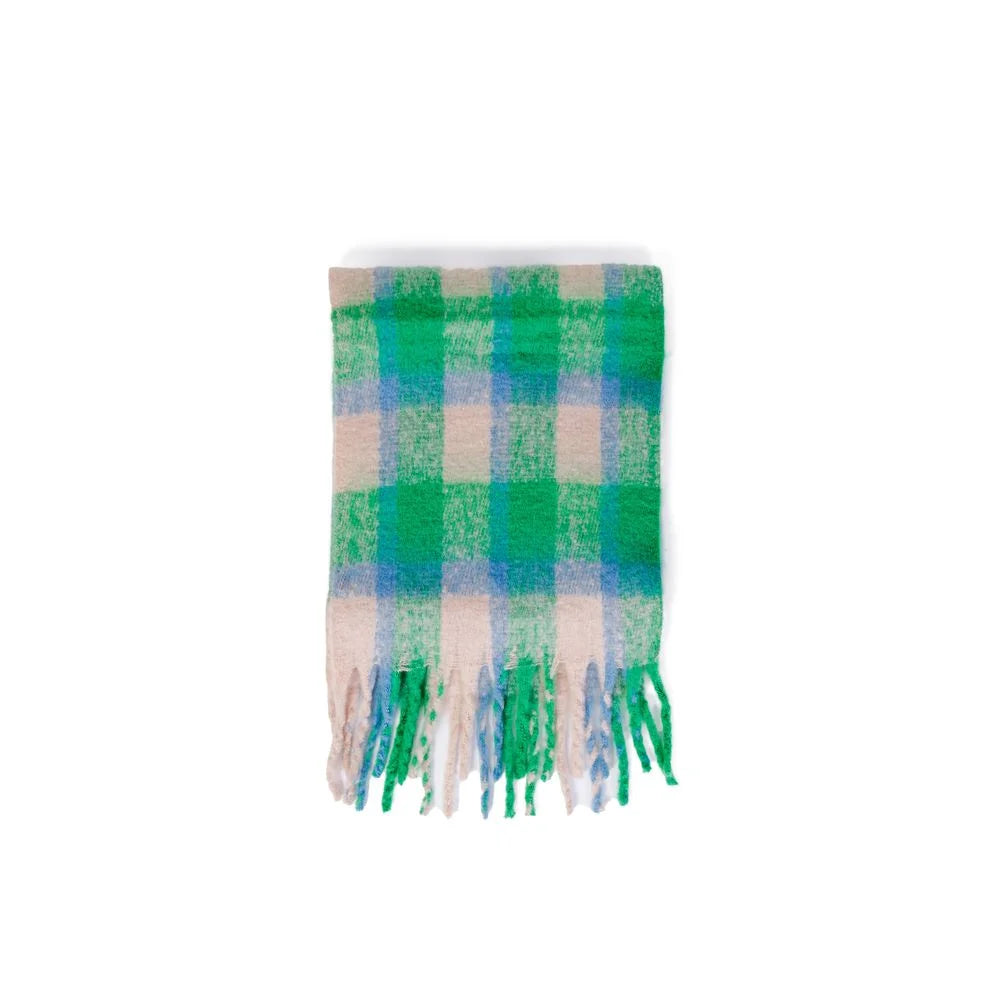 Only Green Polyester Scarf - One Size - Scarves & Shawls