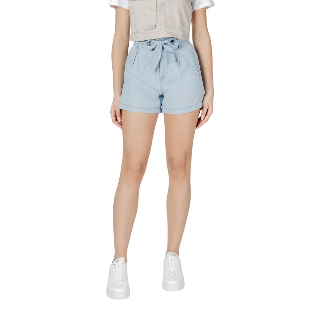 Only Light Blue Lyocell Short - IT38|XS - Short Trousers