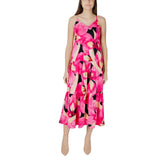 Only Multicolor Viscose Long - Dresses