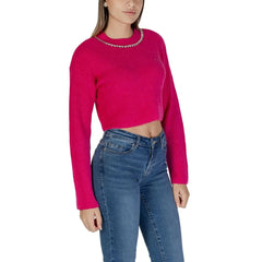 Only Pink Recycled Polyester Sweater - IT44|L