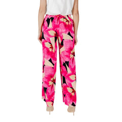 Only Pink Viscose Pant - IT42|M - Trousers