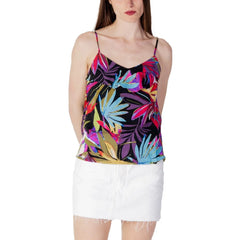 Only Pink Viscose Tank Top - IT42|M - Tank Tops