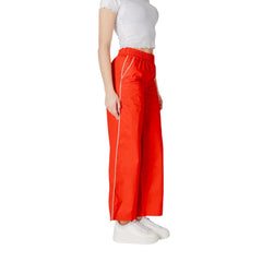 Only Red Cotton Pant - Trousers