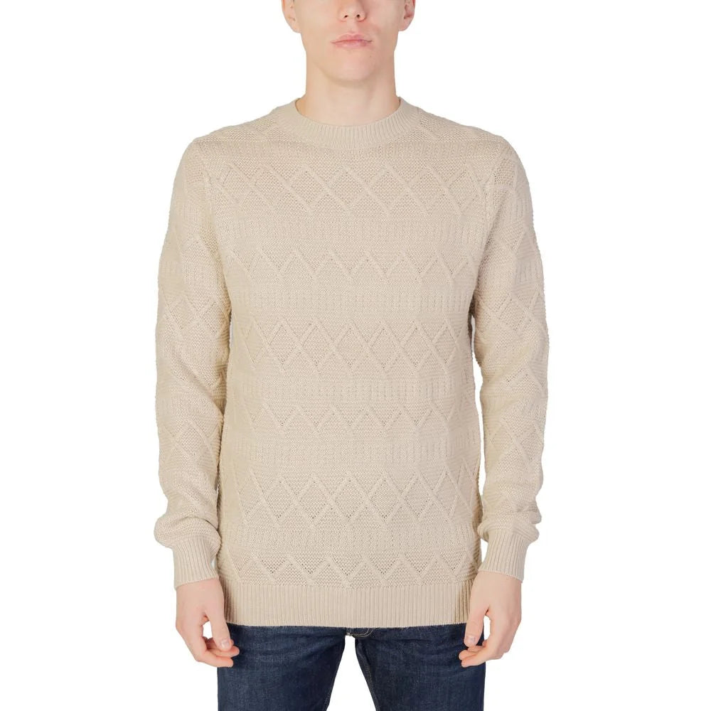 Only & Sons Beige Marabou Sweater