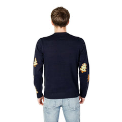Only & Sons Blue Marabou Sweater - Sweaters
