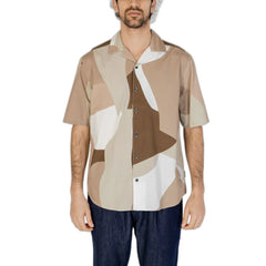 Only & Sons Brown Cotton Shortsleeve - Shirts