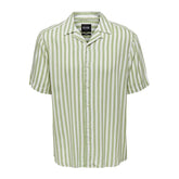 Only & Sons Green Viscose Shortsleeve - IT44 | S - Shirts