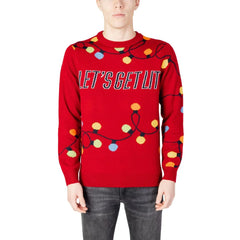 Only & Sons Red Marabou Sweater - Sweaters