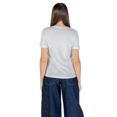 Only White Cotton T-Shirt - T-Shirts