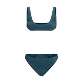 Oséree Blue Polyamide One-Piece Swimsuit