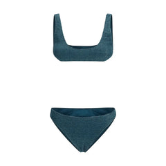Oséree Blue Polyamide One-Piece Swimsuit - M