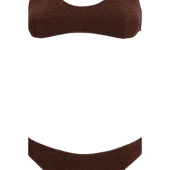 Oséree Brown Polyamide Bikini