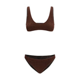 Oséree Brown Polyamide Bikini