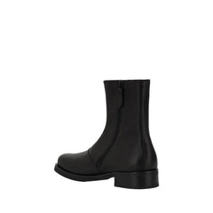 Our Legacy Black Calf Leather Bos Taurus Ankle Boots
