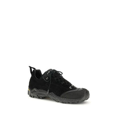 Our Legacy Black Calf Leather Bos Taurus Athletic Sneakers - EU45/US12