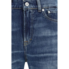Our Legacy Blue Cotton Bootcut Jeans
