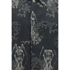 Chemise à motifs en coton gris Our Legacy - Chemises