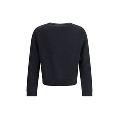 Our Legacy True Roundneck in Off Black Rustic Merino - Sweaters