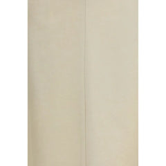 P.A.R.O.S.H. Beige Linen Midi Skirt