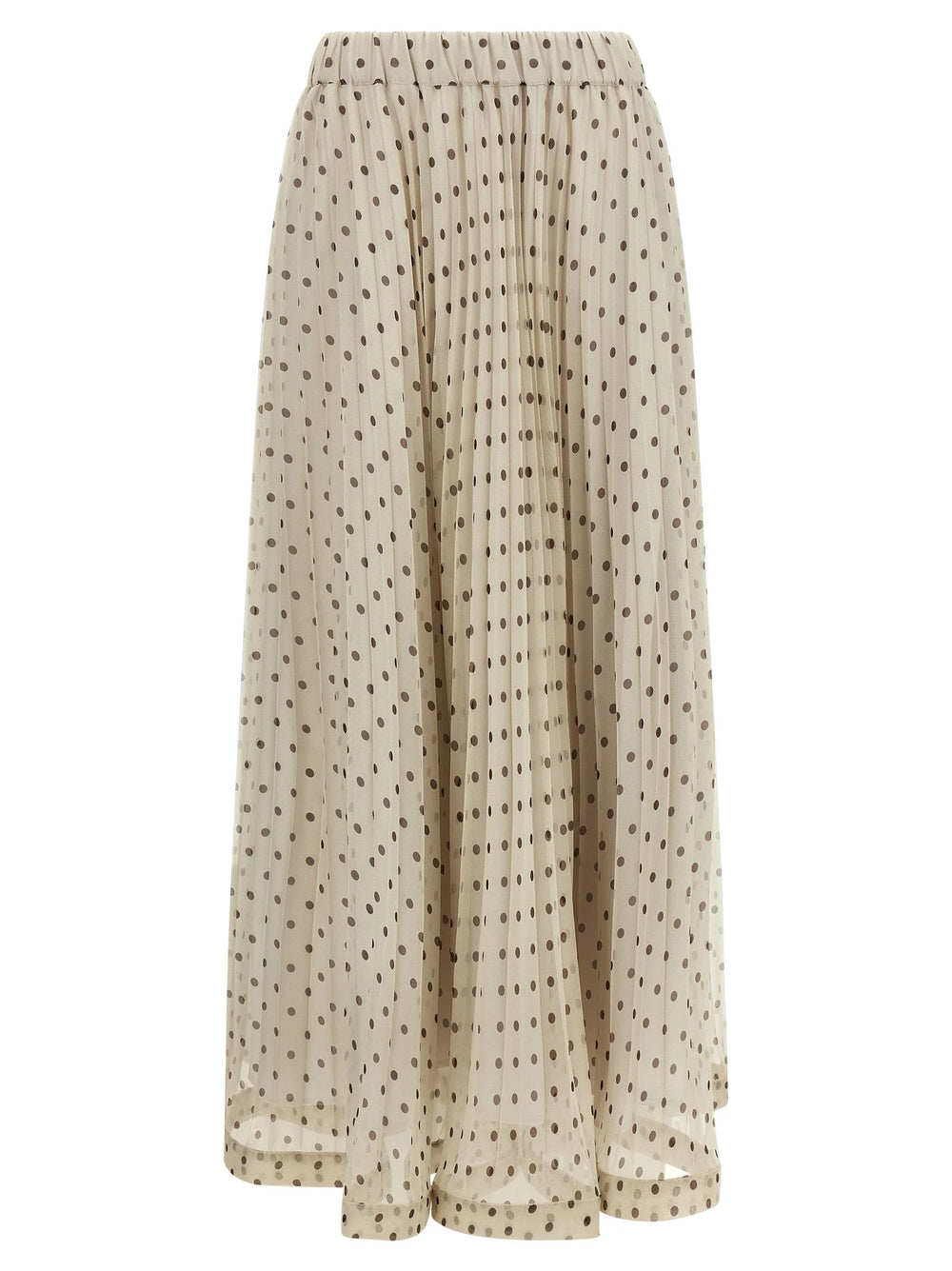 P.A.R.O.S.H. Beige Polyester Mini Skirt