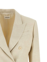 P.A.R.O.S.H. Beige Viscose Blazer - XL