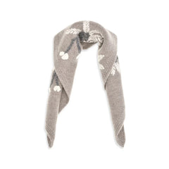 P.A.R.O.S.H. Beige Wool Oves Aries Scarf